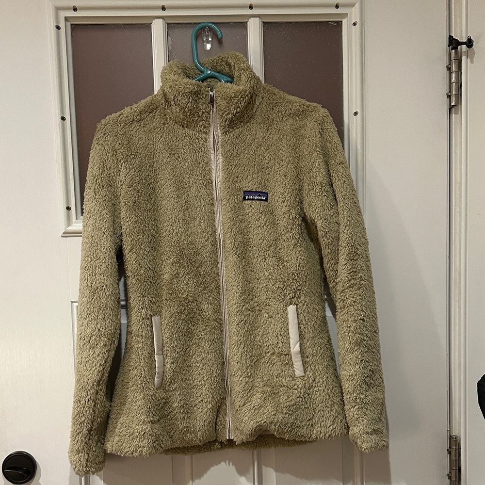 Patagonia Beige Fleece Jacket